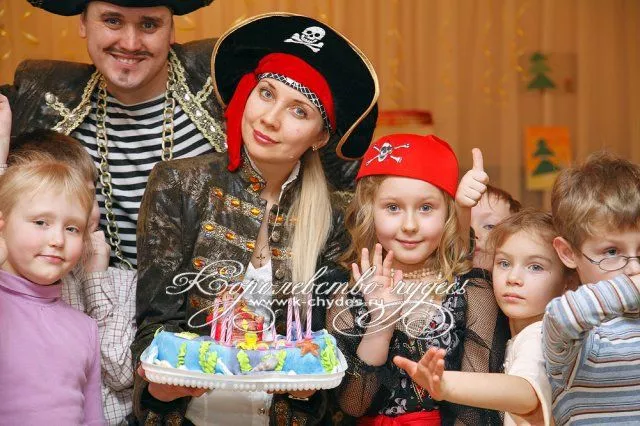 Пиратская вечеринка — Александре 7 лет